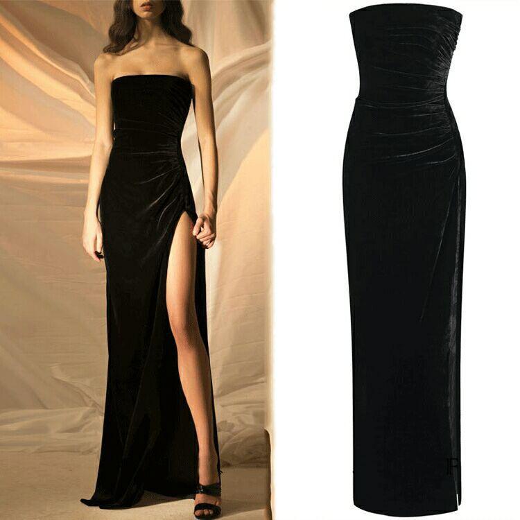 Exquisite Elegance: Long Skirt Party Dinner Annual Party Dress - Your-Look