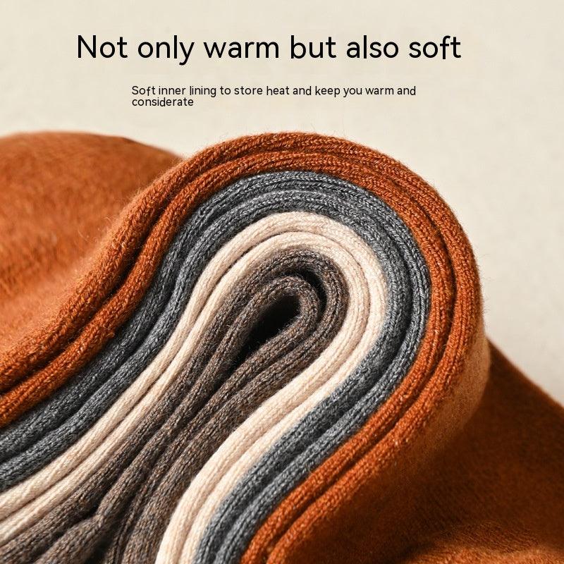 Extended Thickened Fleece-lined Warm Thick Socks - Your-Look