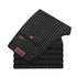 Youth Fashion Striped Stretch Slim Trousers - Trendy Striped Pattern, Middle Waist, Straight Type Silhouette.