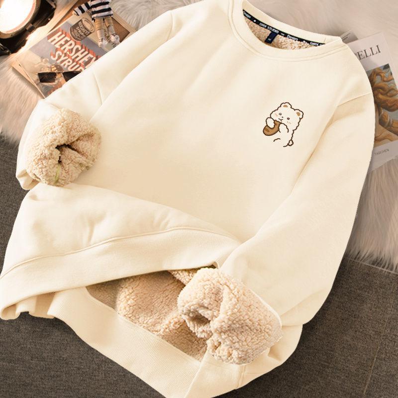 "Fat and Happy" Fashion Thickened Printed Sweater for Women - Your-Look