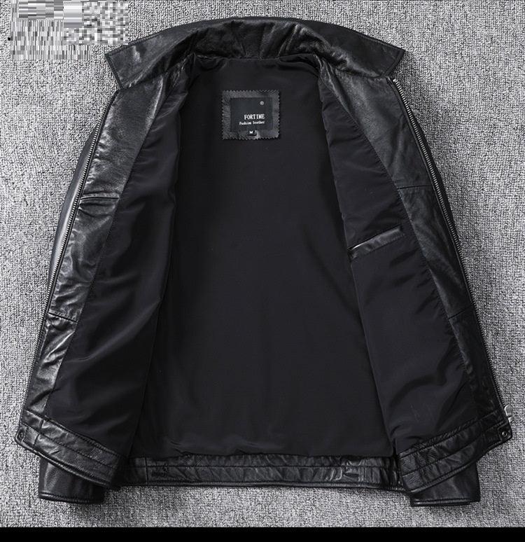 Fine Sheepskin Genuine Leather Men&