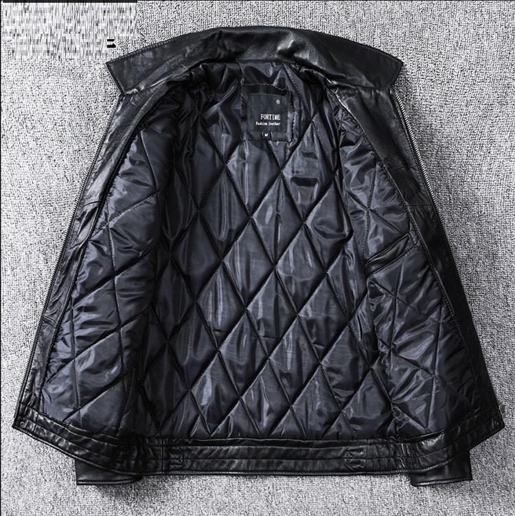 Fine Sheepskin Genuine Leather Men&