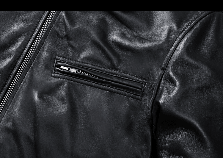 Fine Sheepskin Genuine Leather Men&