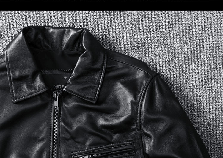 Fine Sheepskin Genuine Leather Men&