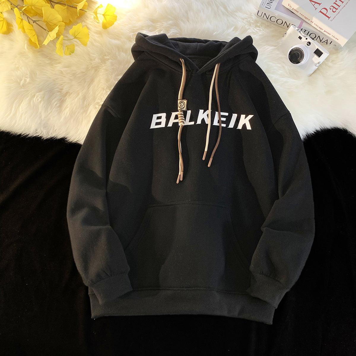 Fleece-lined Baggy Coat Warm Hoodie - Fashion - Your-Look