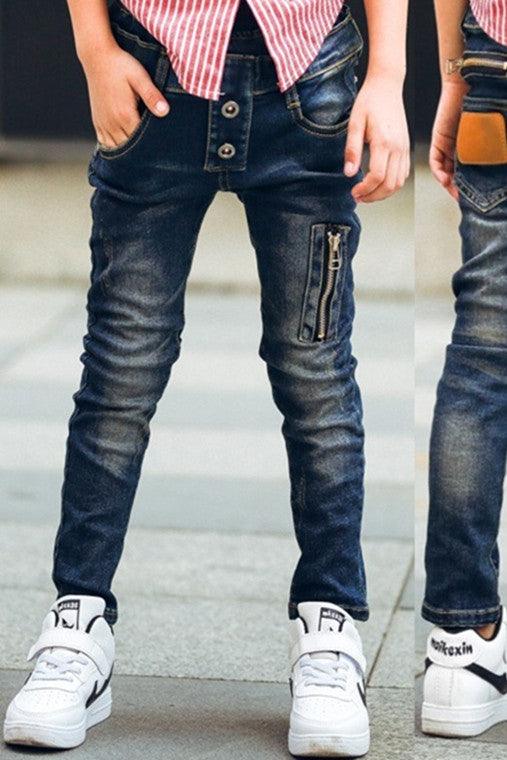 Boys stretch denim pants - - Your-Look
