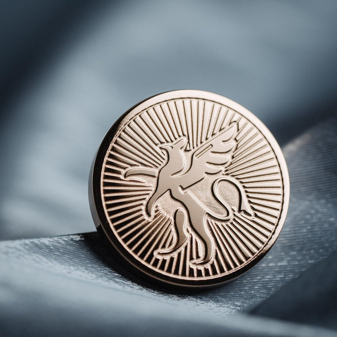 "Redefine Elegance" French Rose Gold Cufflinks for Men&