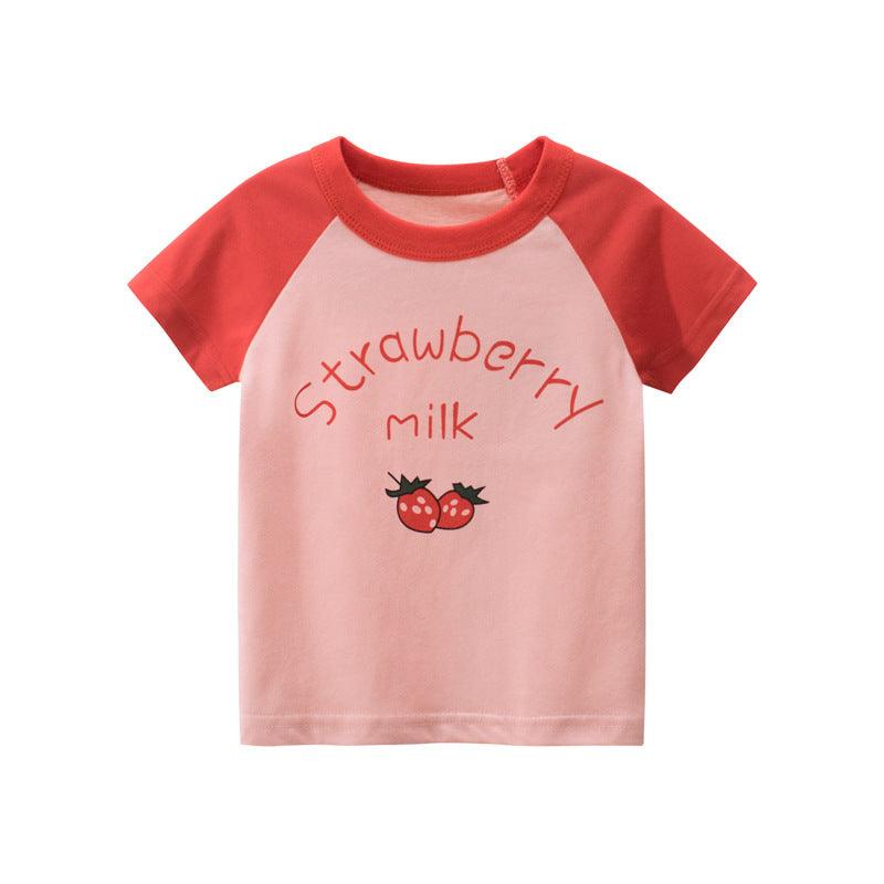 New Clothing Girls Short Sleeve T shirt - - Your-Look
