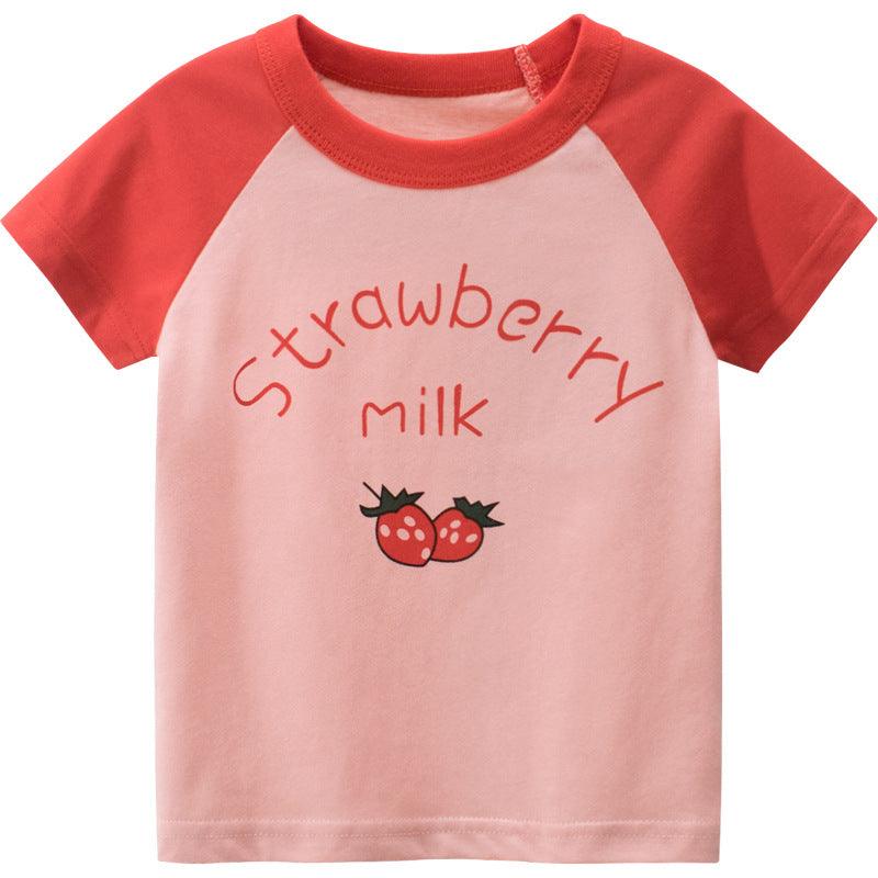 New Clothing Girls Short Sleeve T shirt - - Your-Look