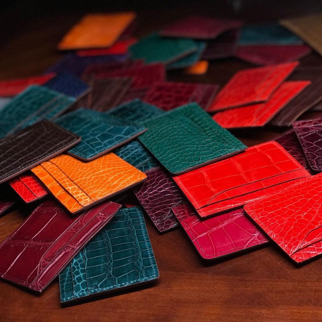 "Crocodile Charm" Genuine Leather Fashionable Men&