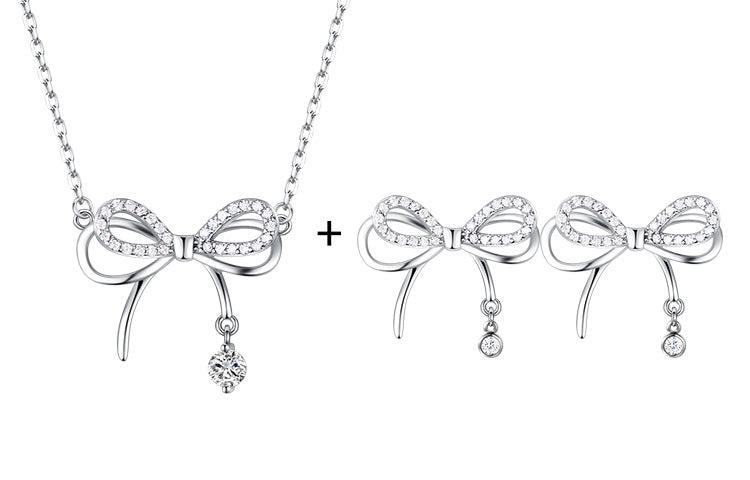 Graceful Flutter: 925 Sterling Silver Butterfly Dream Jewellery Set - Your-Look