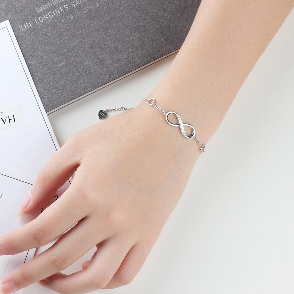 "Infinite Love" 925 Sterling Silver Bracelets for Women - Symbolize Everlasting Affection with Timeless Elegance - Your-Look