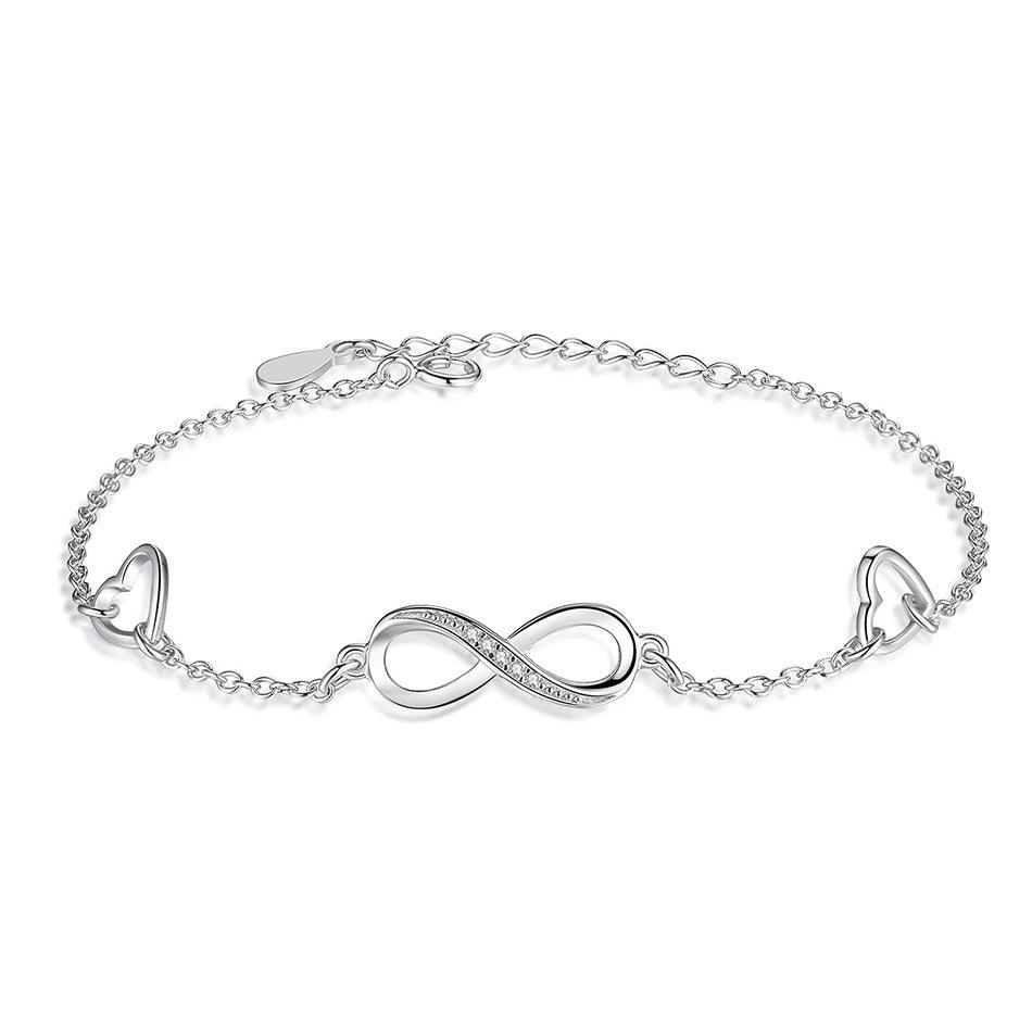 "Infinite Love" 925 Sterling Silver Bracelets for Women - Symbolize Everlasting Affection with Timeless Elegance - Your-Look
