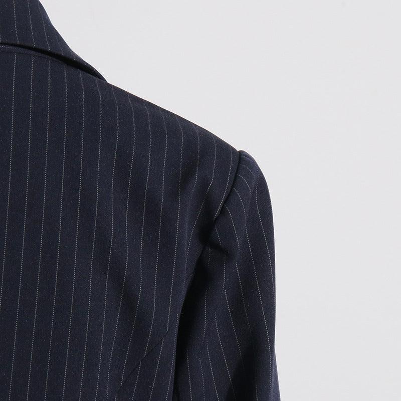 Elevate Your Style: Irregular Fashion Design Patchwork Stripes Coat for Chic Commuting - Your-Look