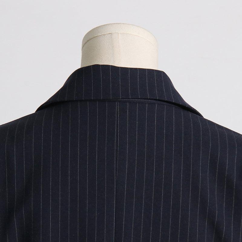 Elevate Your Style: Irregular Fashion Design Patchwork Stripes Coat for Chic Commuting - Your-Look