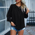 Exquisite Elegance: Lace Collar Long Sleeve Solid Color Top - Your-Look