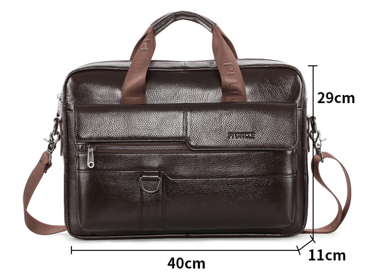 Classic Elegance Meets Modern Functionality: Leather Men&