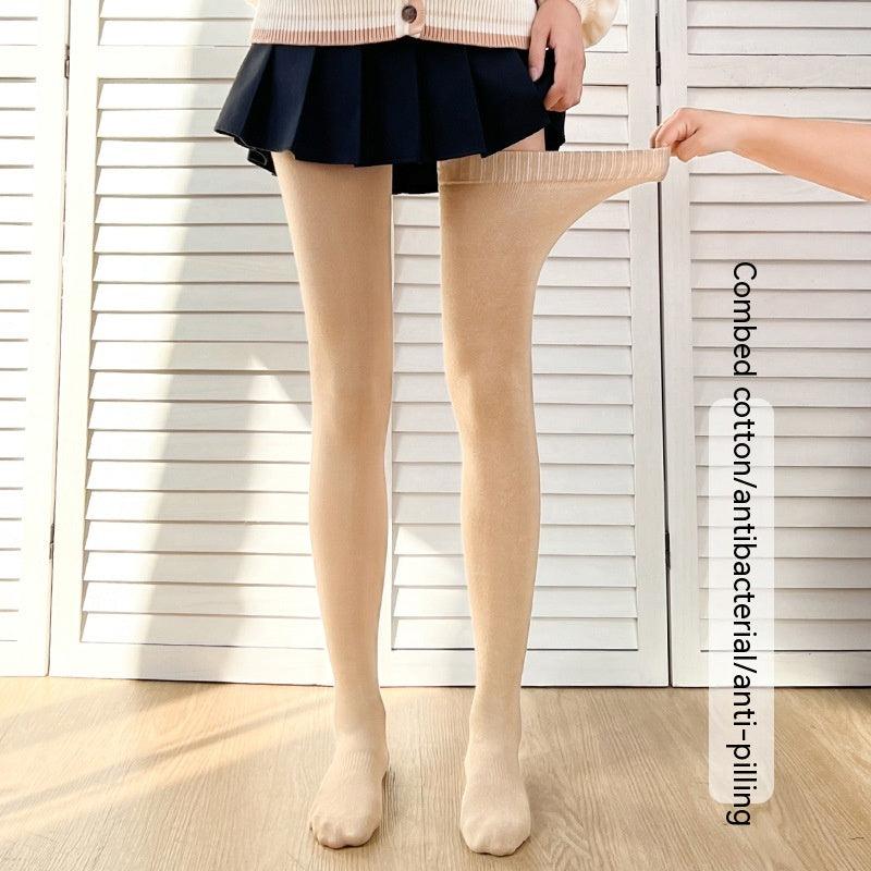 Lengthened Overknee Plus-sized Silicone Non-slip High-top Cotton Socks - Your-Look