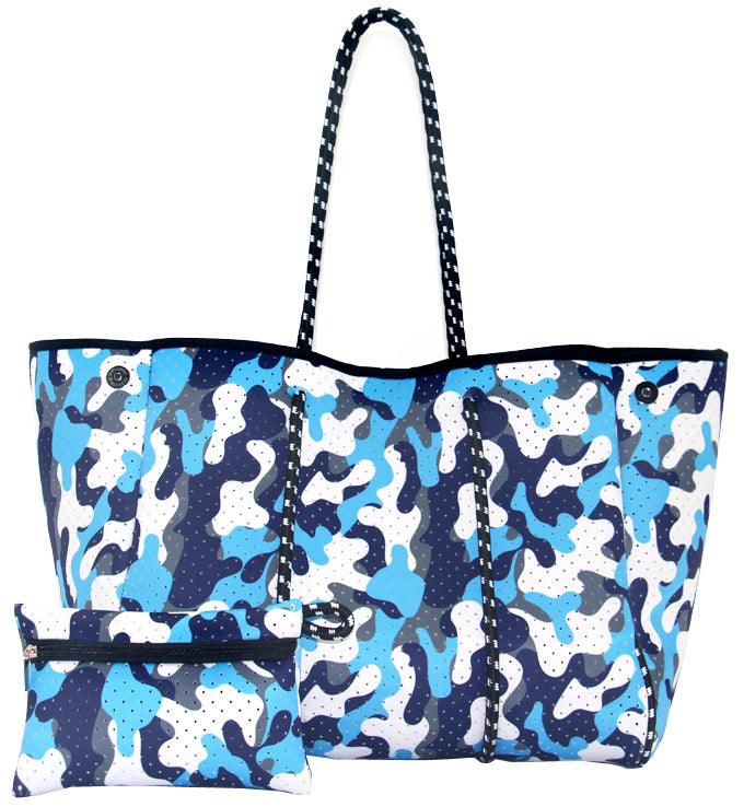 Leopard Print Portable Beach Bag