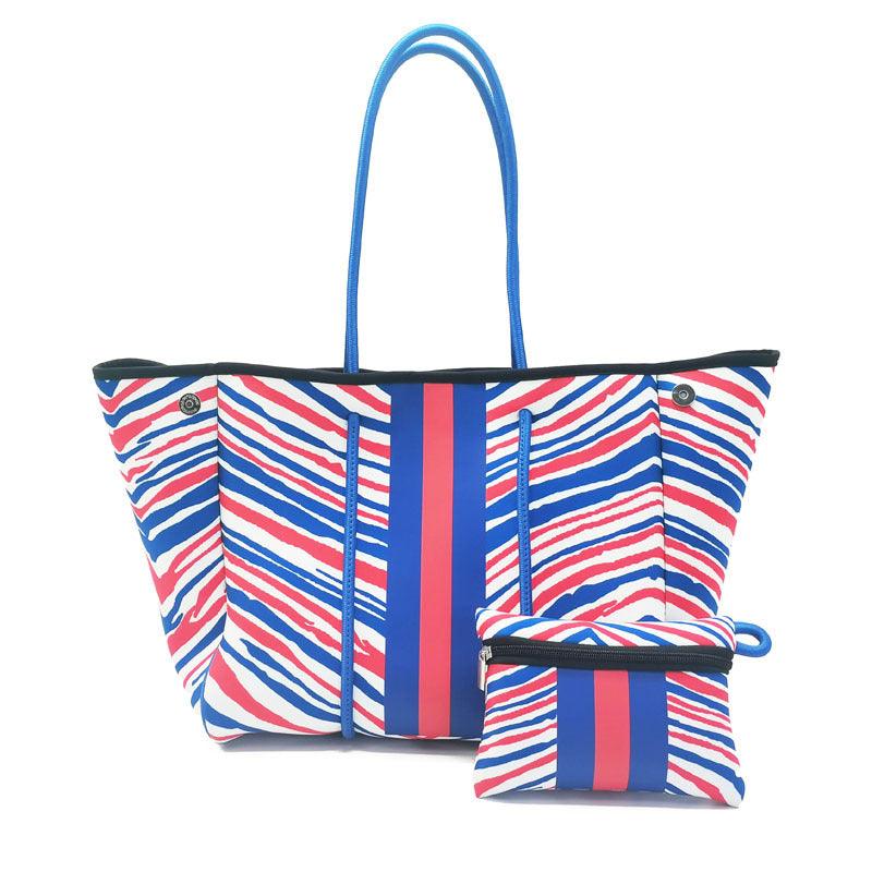 Leopard Print Portable Beach Bag Leisure Travel - Your-Look
