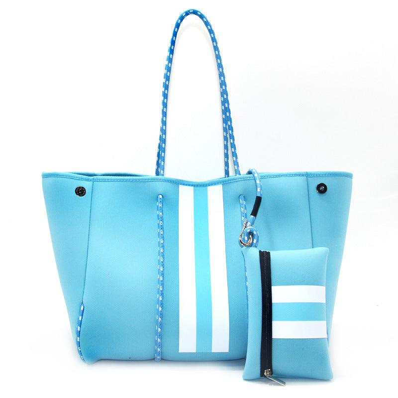 Leopard Print Portable Beach Bag Leisure Travel - Your-Look