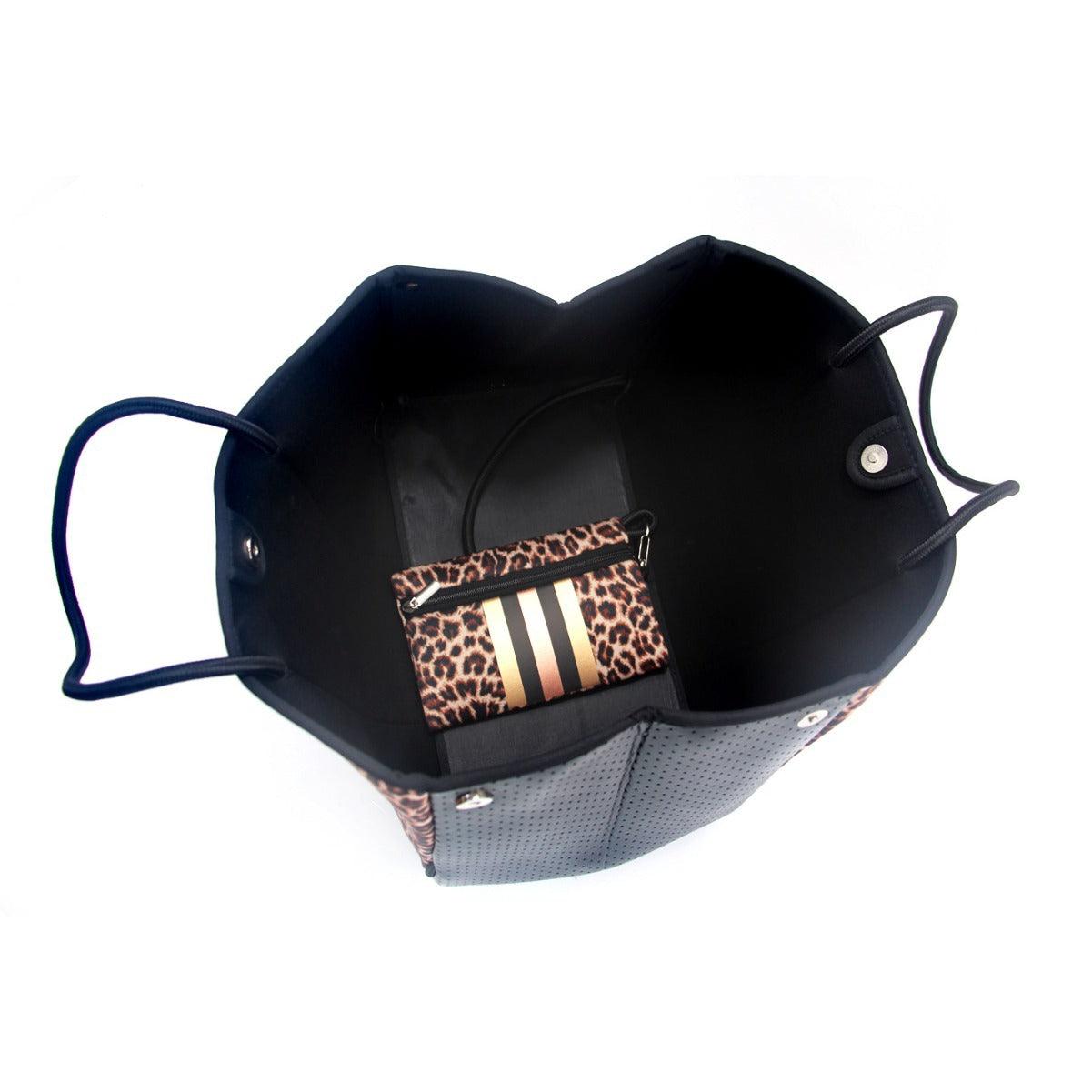 Leopard Print Portable Beach Bag Leisure Travel - Your-Look
