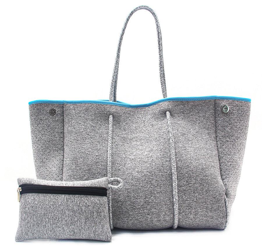 Leopard Print Portable Beach Bag