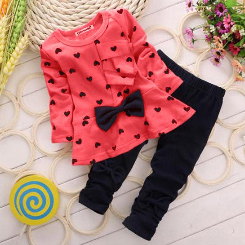 Love bow girl set - - Your-Look