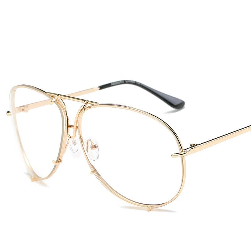 Make a Statement with Color Film Big Frame Sunglasses for Men and Women - Your-Look