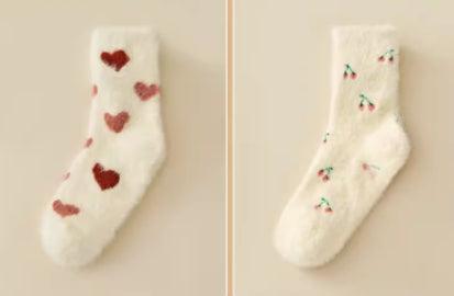 Mink Velvet Socks Women&