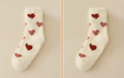 Mink Velvet Socks Women&