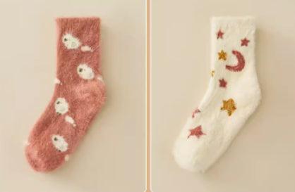Mink Velvet Socks Women&