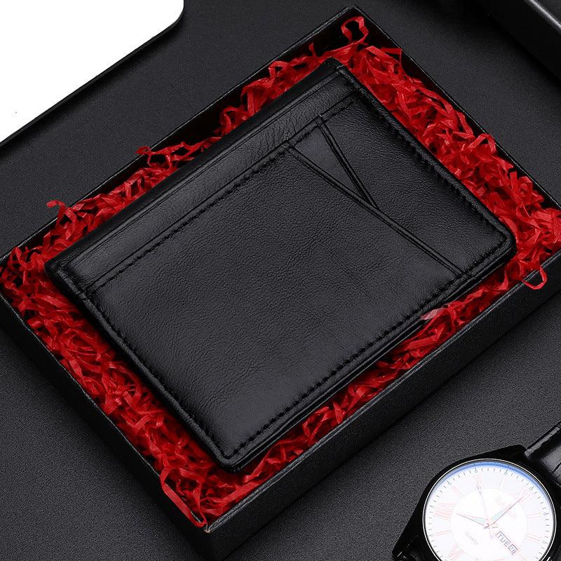 "Guardian Shield" Multi-Card Slot RFID Real Cowhide Bank Card Holder ID Holder - Protect Your Essentials in Style - Your-Look