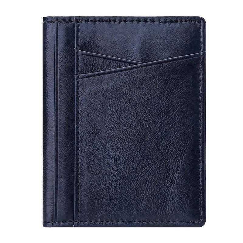 "Guardian Shield" Multi-Card Slot RFID Real Cowhide Bank Card Holder ID Holder - Protect Your Essentials in Style - Your-Look