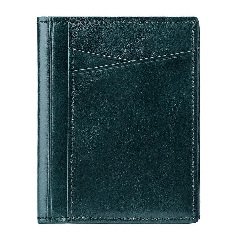 "Guardian Shield" Multi-Card Slot RFID Real Cowhide Bank Card Holder ID Holder - Protect Your Essentials in Style - Your-Look