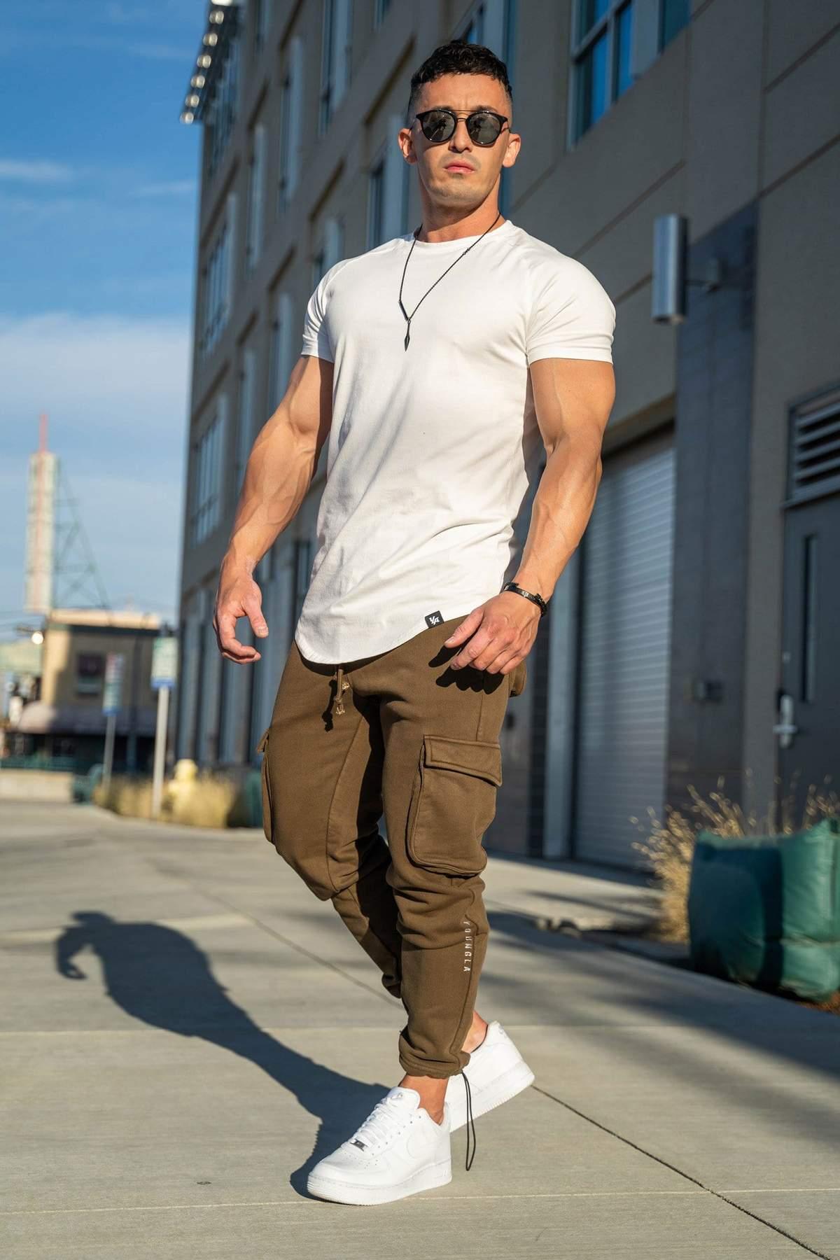 Muscle Stretch Slim Skinny Track Pants - Fashion - Your-Look