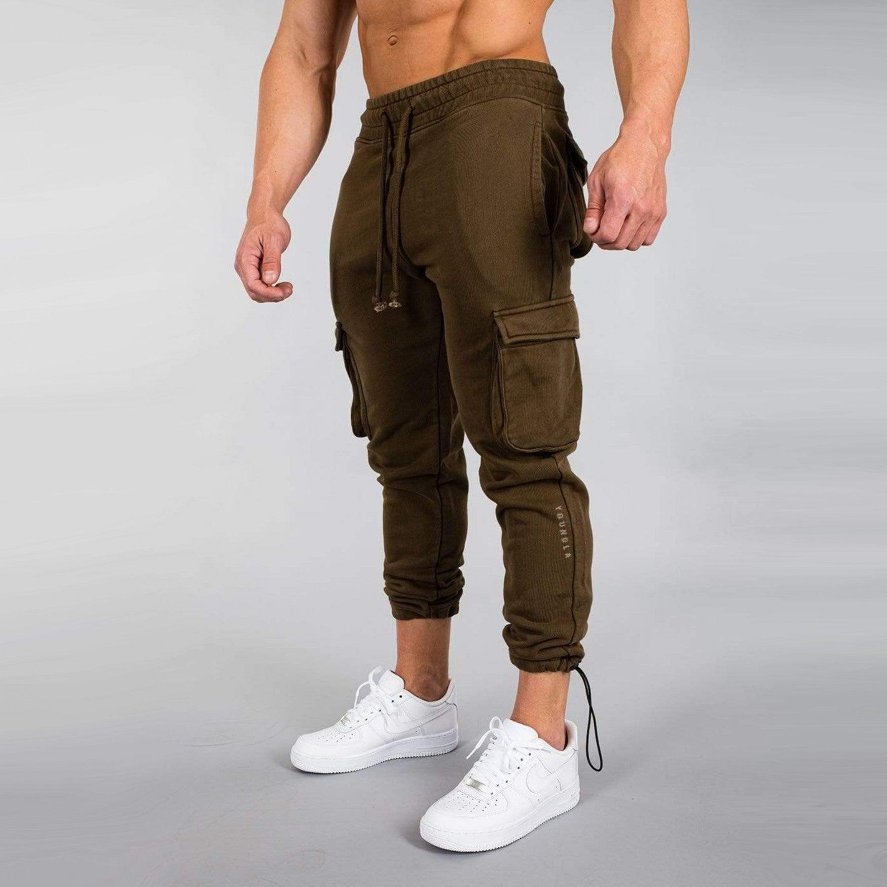 Muscle Stretch Slim Skinny Track Pants - Fashion - Your-Look