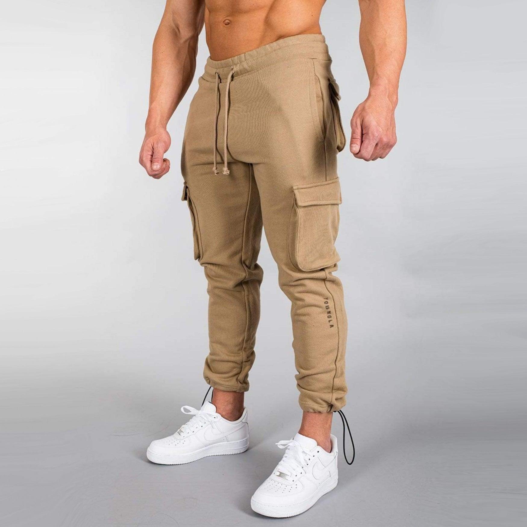 Muscle Stretch Slim Skinny Track Pants - Fashion - Your-Look