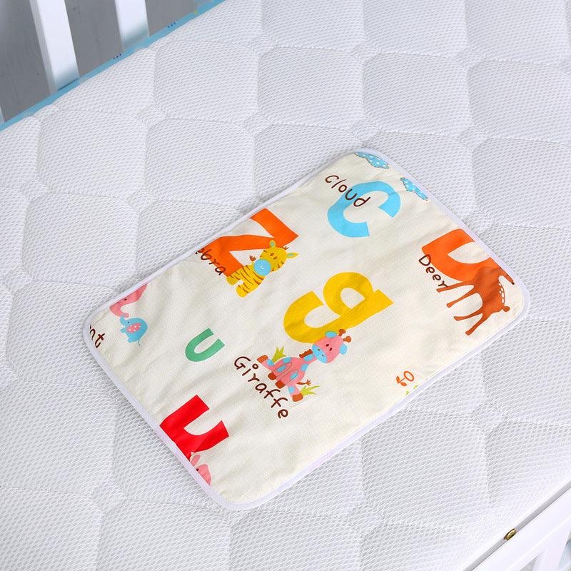 On-the-Go Comfort: Baby Cotton Portable Diaper Changing Pad - Your-Look