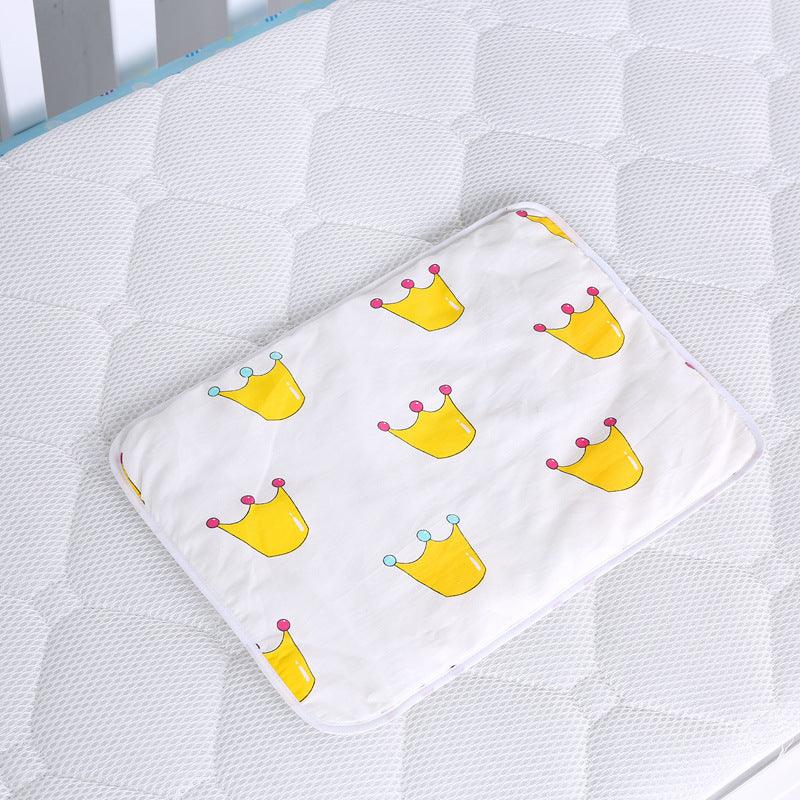 On-the-Go Comfort: Baby Cotton Portable Diaper Changing Pad - Your-Look