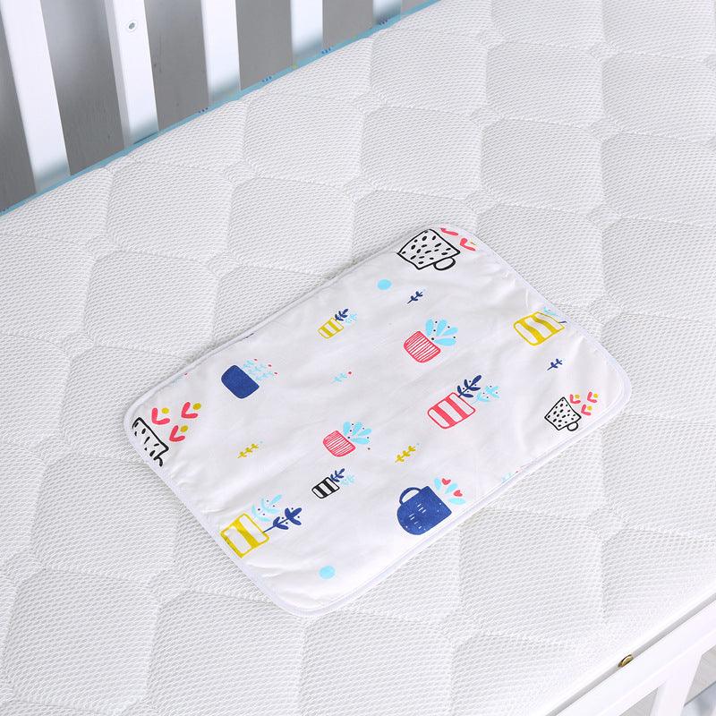 On-the-Go Comfort: Baby Cotton Portable Diaper Changing Pad - Your-Look