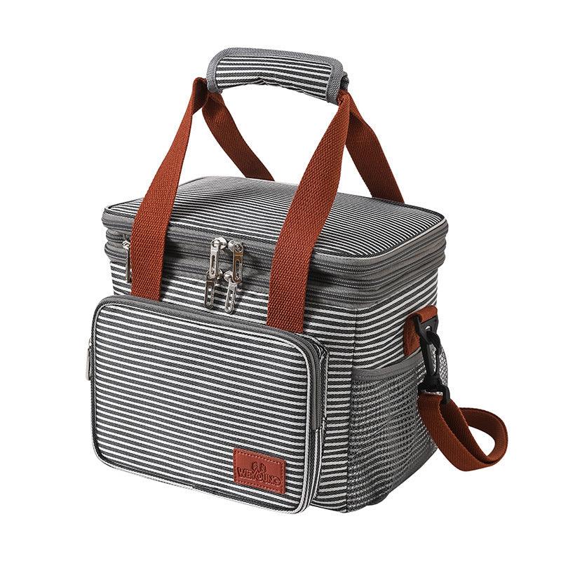 Enjoy Fresh Meals Anywhere with Our Outdoor Picnic Double Insulated Bento Bag - Your-Look