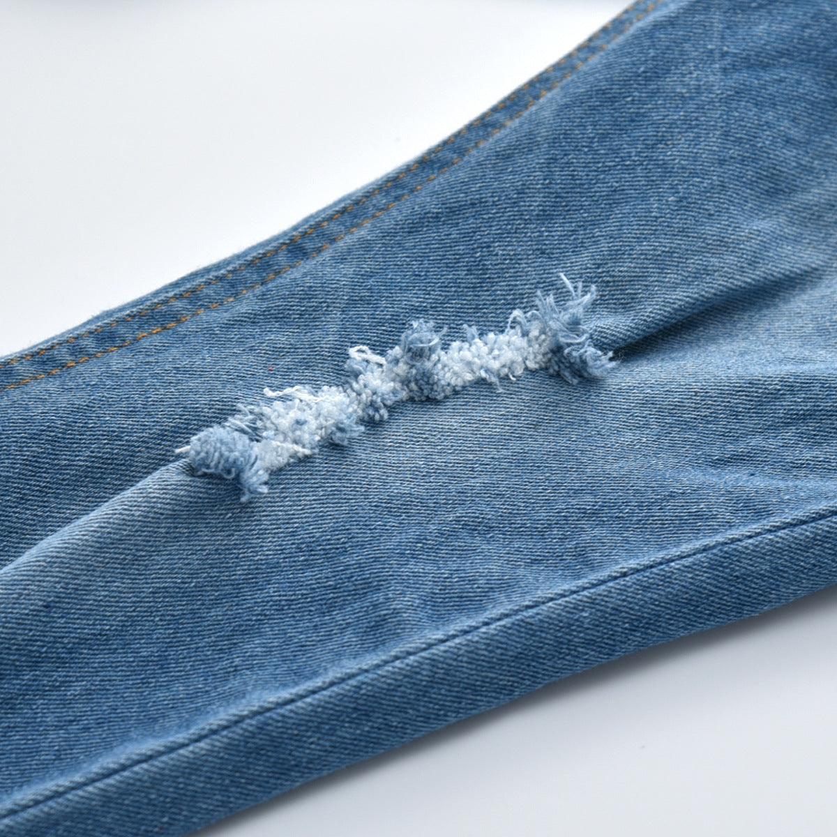 Girls Lace Pearl Jeans Set - - Your-Look