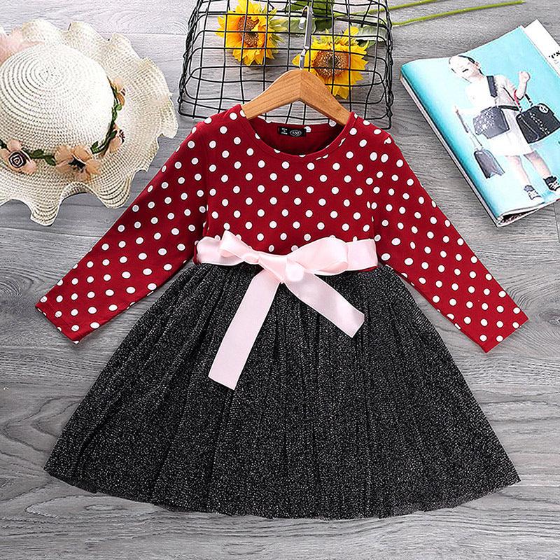Polka dot princess dress - - Your-Look