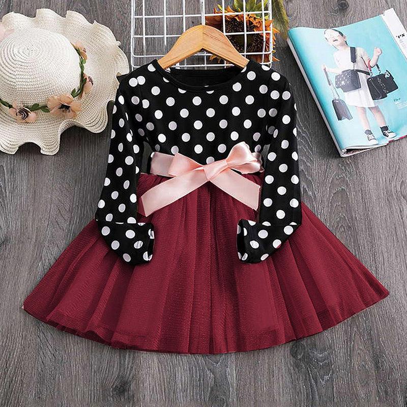 Polka dot princess dress - - Your-Look