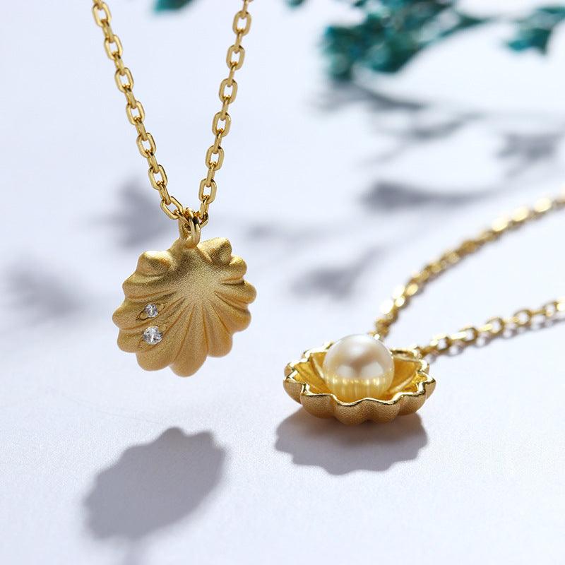 Radiant Fusion: Silver Plated 14K Gold Micro-paved Zircon Necklace - Your-Look