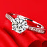 Radiate Elegance with 14k Rose Gold Plated Ring