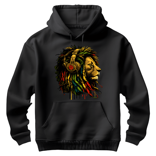 European And American Reggae Lion Printing Hoodie - Fashion - Your-Look
