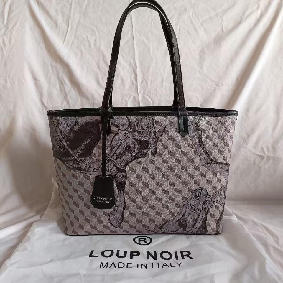 Vintage Chic: Retro Large Capacity Women&