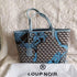 Vintage Chic: Retro Large Capacity Women&